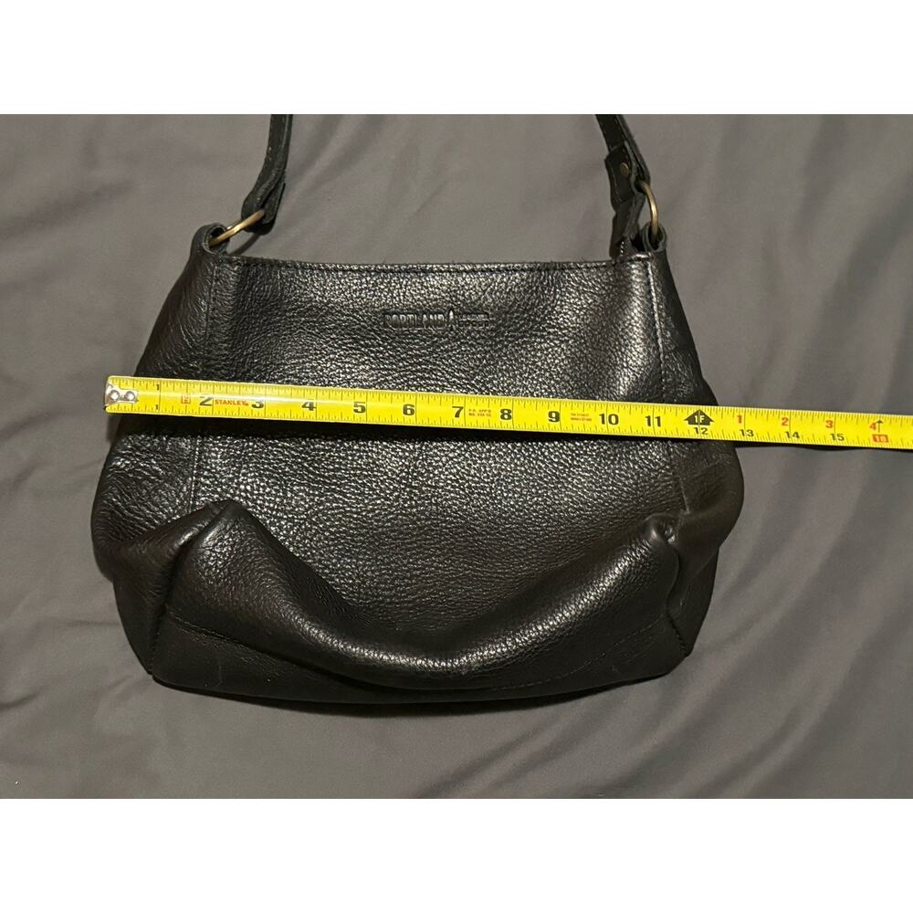 $260 Black Portland Leather Pebble Leather Handbag EUC - Picture 4 of 7